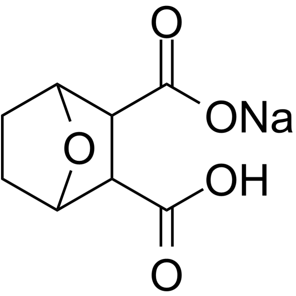 Sodium-Demethylcantharidate Structure